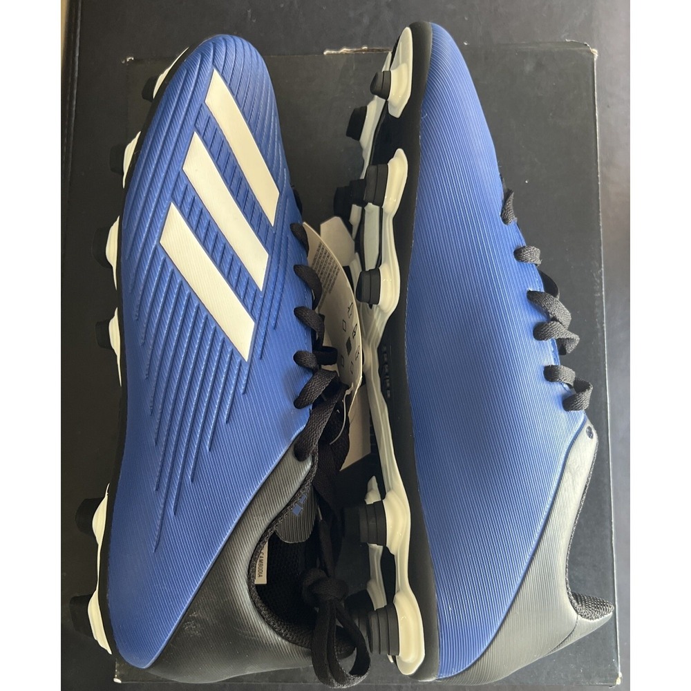 Adidas EF1698 Mens X 19.4‎ FxG Blue White  Soccer Shoes Size 7 US NEW in Box - Picture 2 of 7